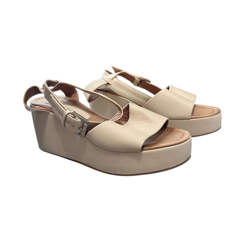Rachel‎ Comey women's Juno bone Platform Wedge Size 10 $450